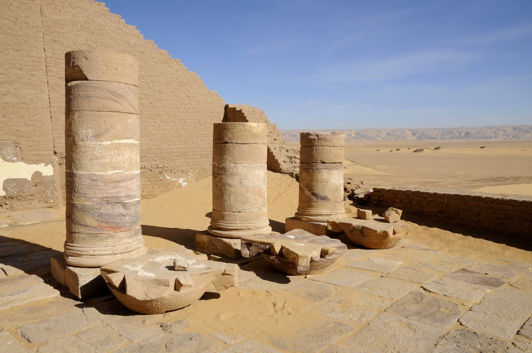 Temple of Dush in Kharga Oasis